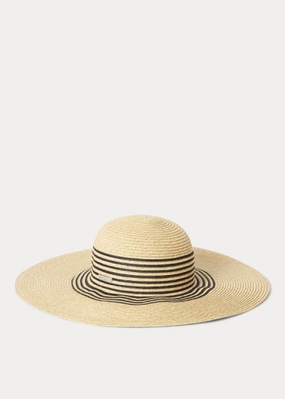 Chapeus Ralph Lauren Striped Paper Sun Mulher 31527-OPEX